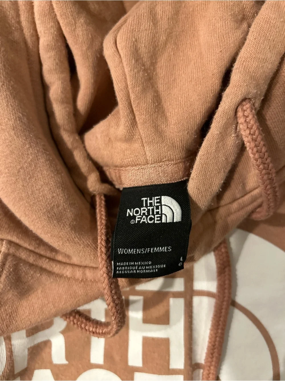 The North Face Men's Pullover Hoodie in Dusty Peach